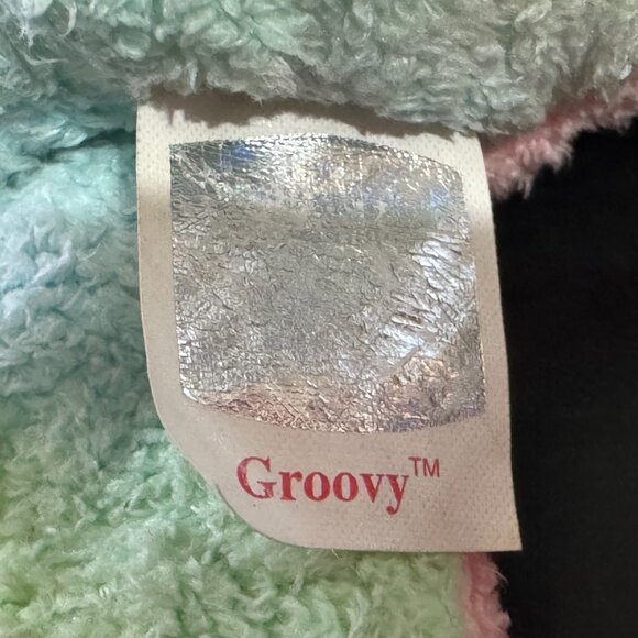 Ty Original Beanie Baby, Groovy the Bear, Tie-Dye Rainbow, DOB January 10, 1999 - Picture 15 of 15